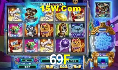 Slots com jackpots e giros grátis na 69F